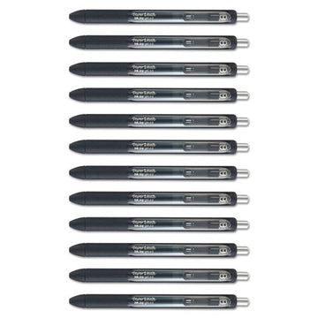 Paper Mate® Inkjoy Gel Pen, Retractable, Micro 0.5 Mm, Black Ink, Black Barrel, Dozen freeshipping - TVN Wholesale
